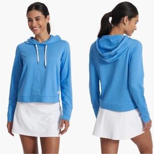 Vuori Halo essential hoodie in Baltic